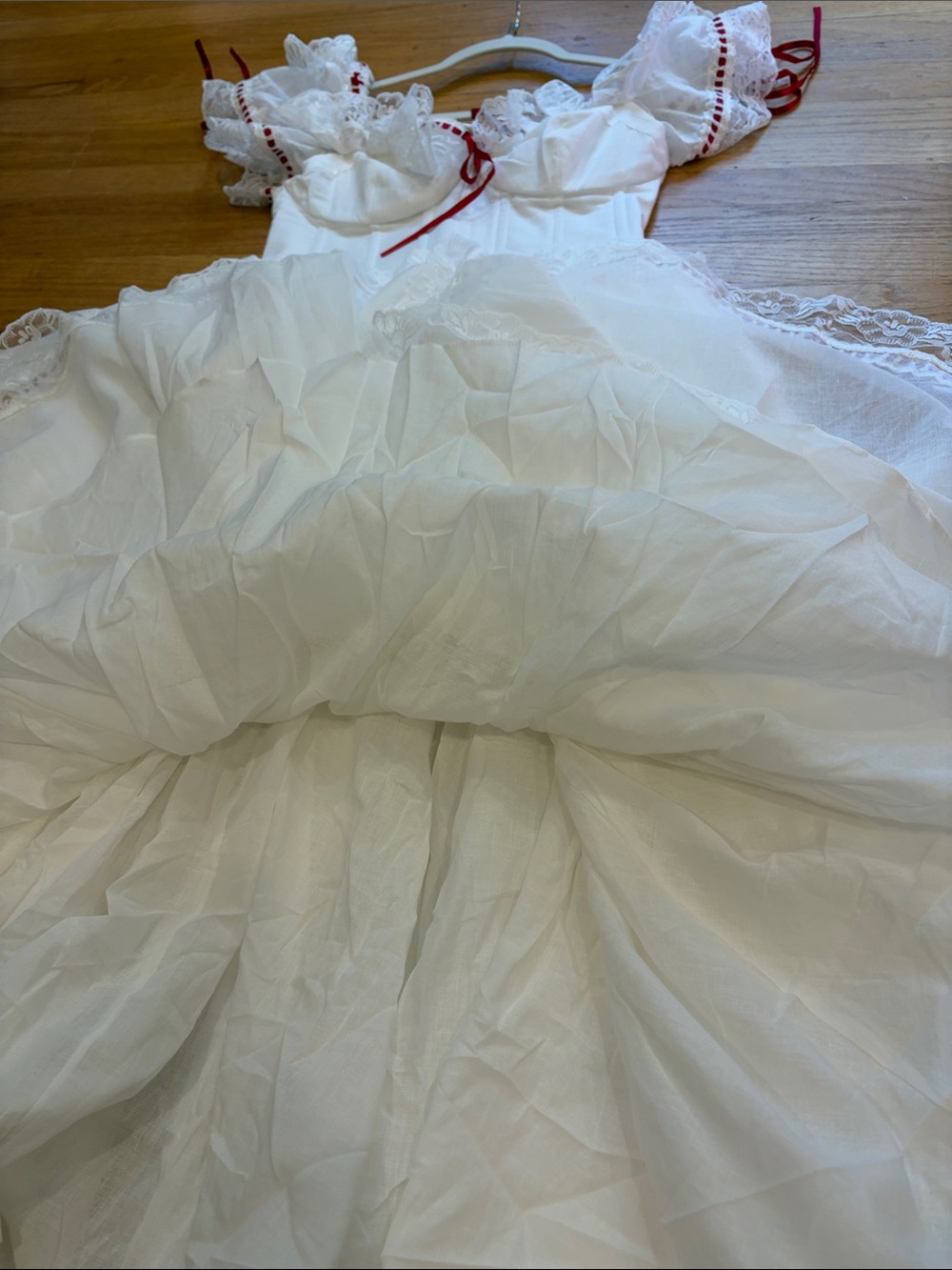 NWOT Selkie The Heathcliff Cupid Dress in White, Size S - Picture 14 of 15